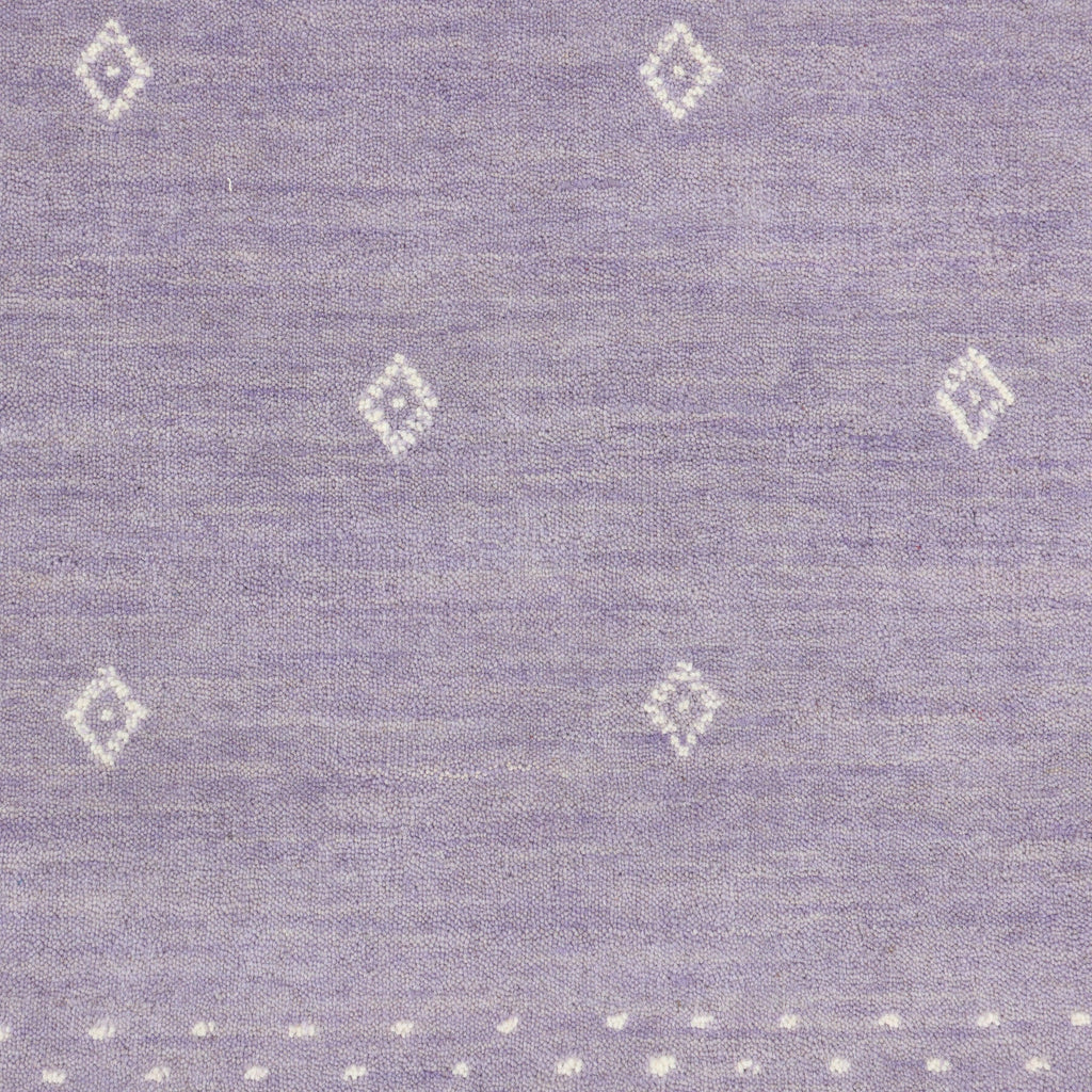 Simi, Handmade Area Rug - Purple Solo Rugs