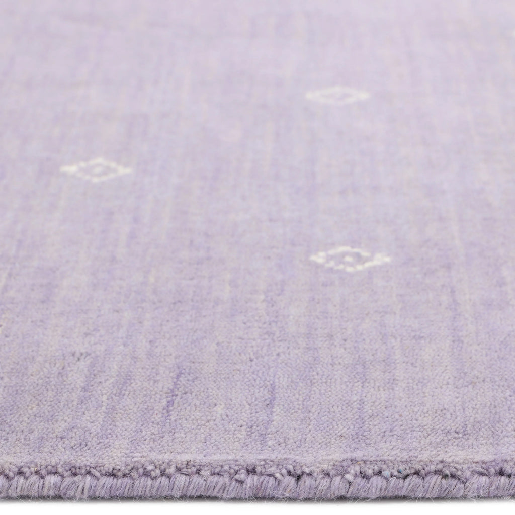 Simi, Handmade Area Rug - Purple Solo Rugs