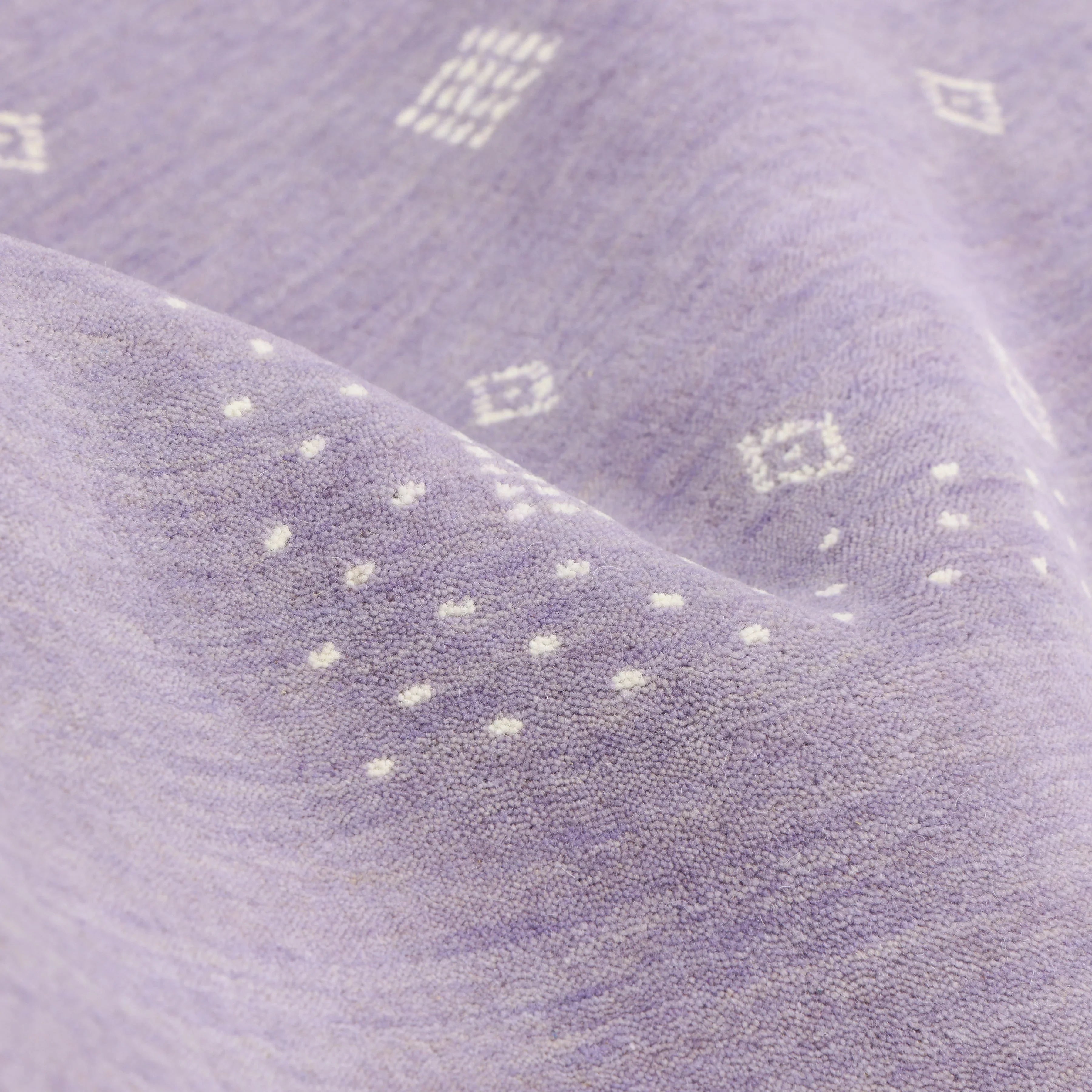 Simi, Handmade Area Rug - Purple Solo Rugs