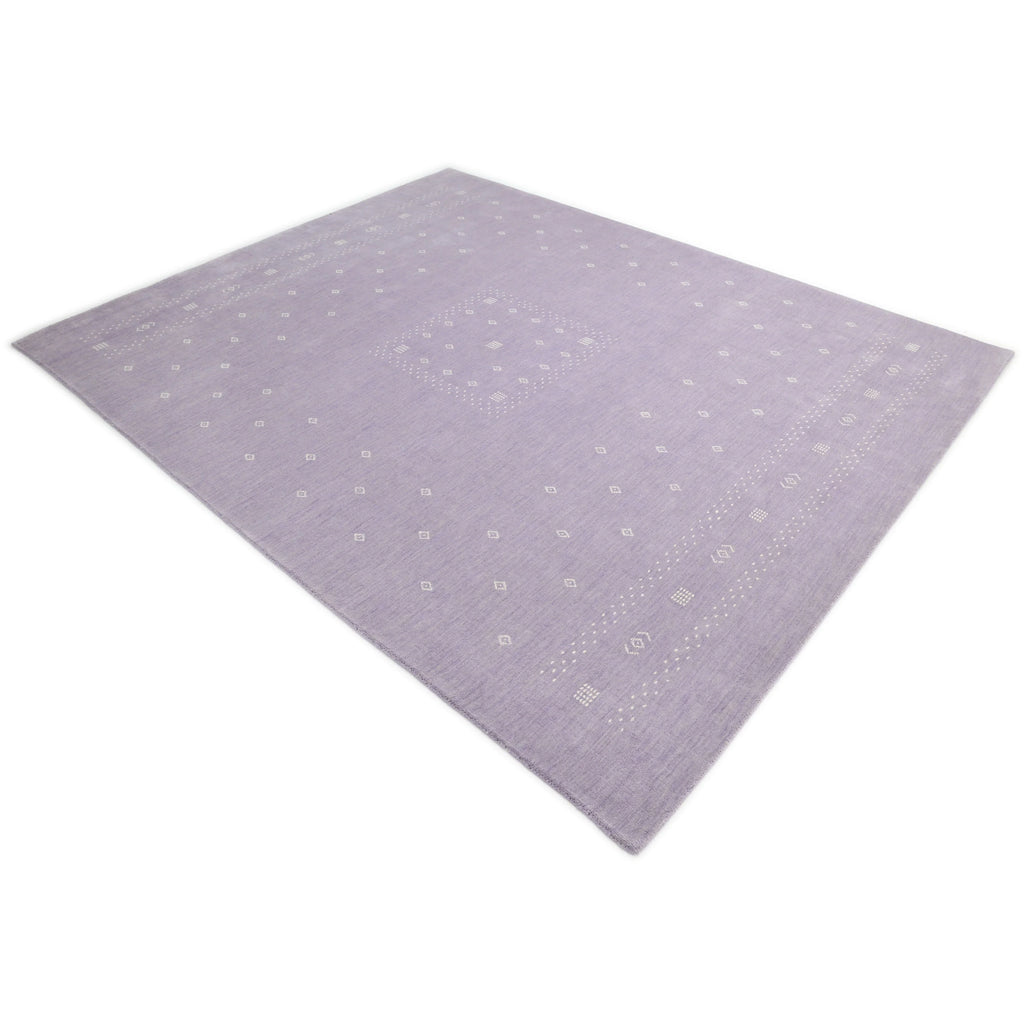 Simi, Handmade Area Rug - Purple Solo Rugs