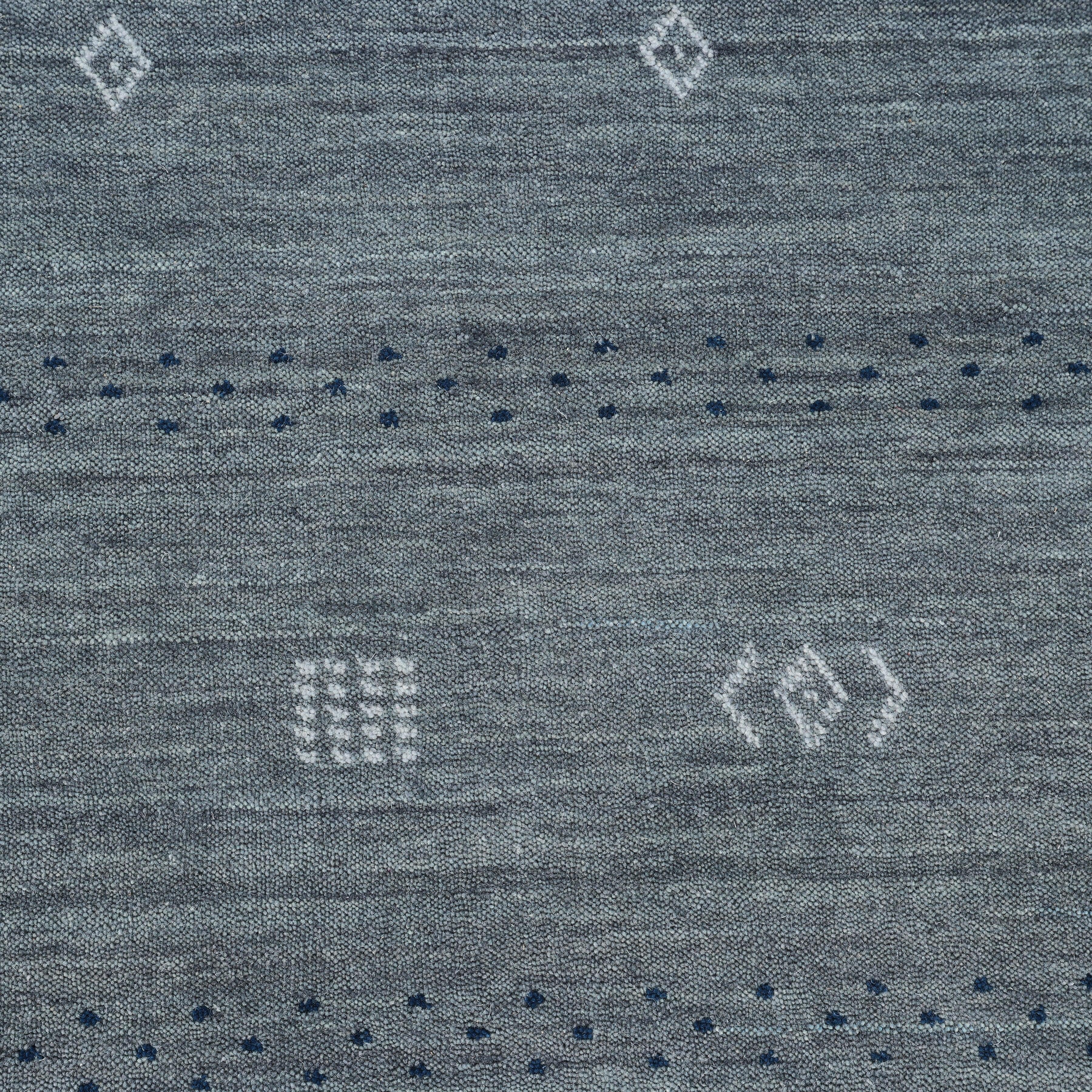 Simi, Handmade Area Rug - Gray Solo Rugs