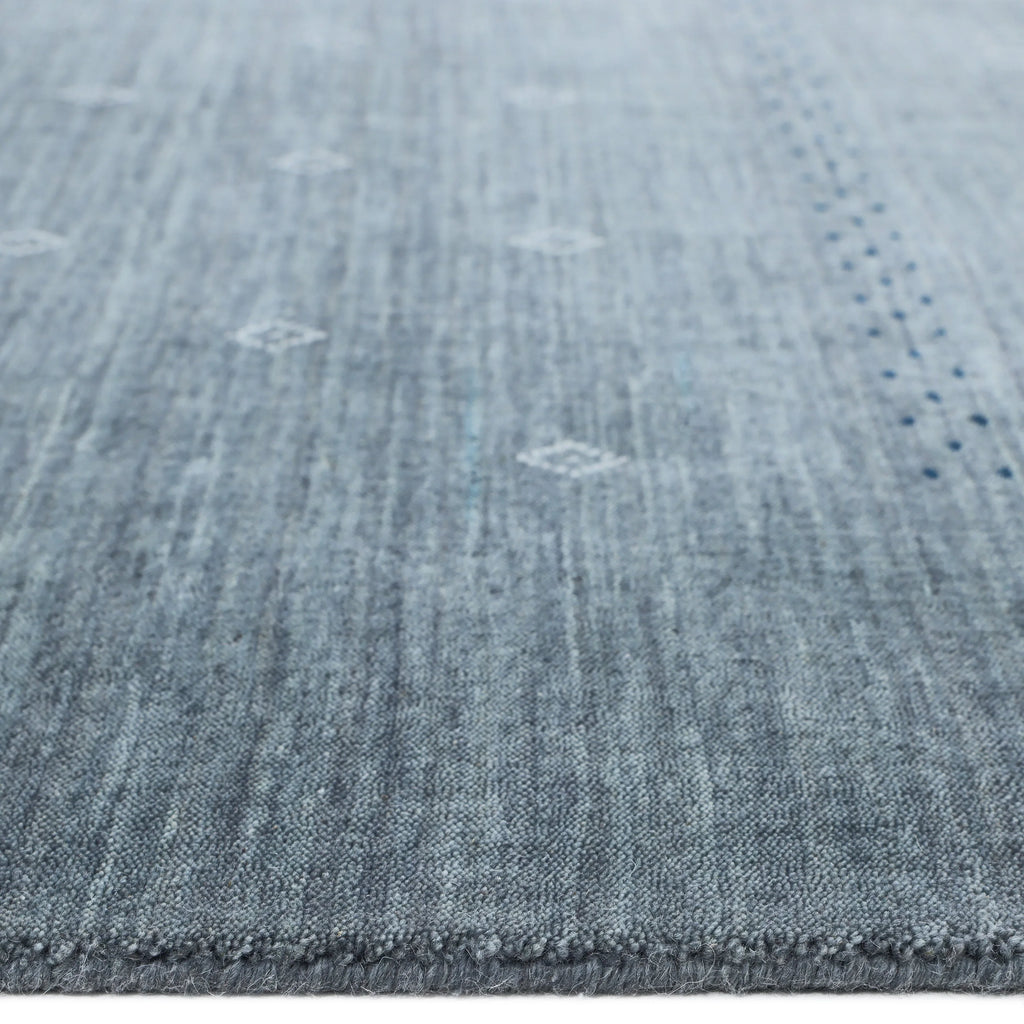 Simi, Handmade Area Rug - Gray Solo Rugs