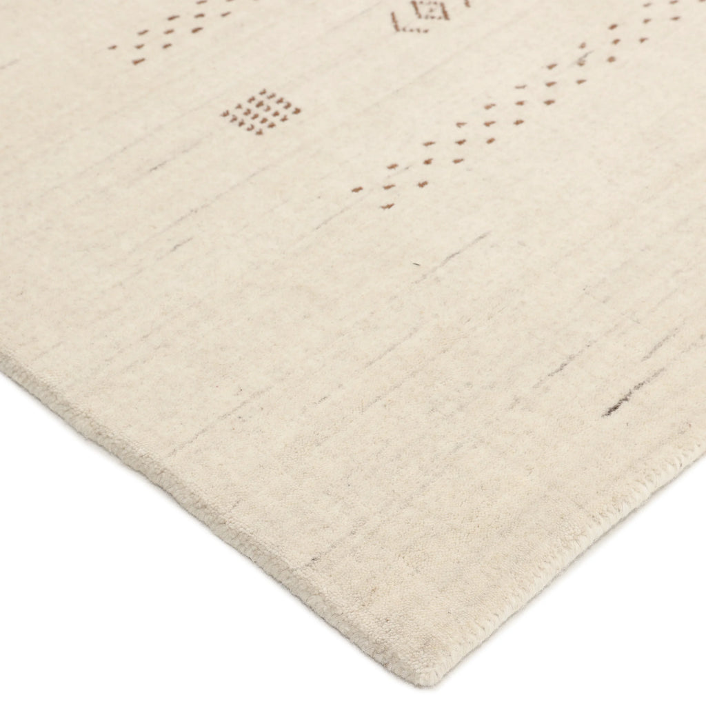 Simi, Handmade Area Rug - Ivory Solo Rugs