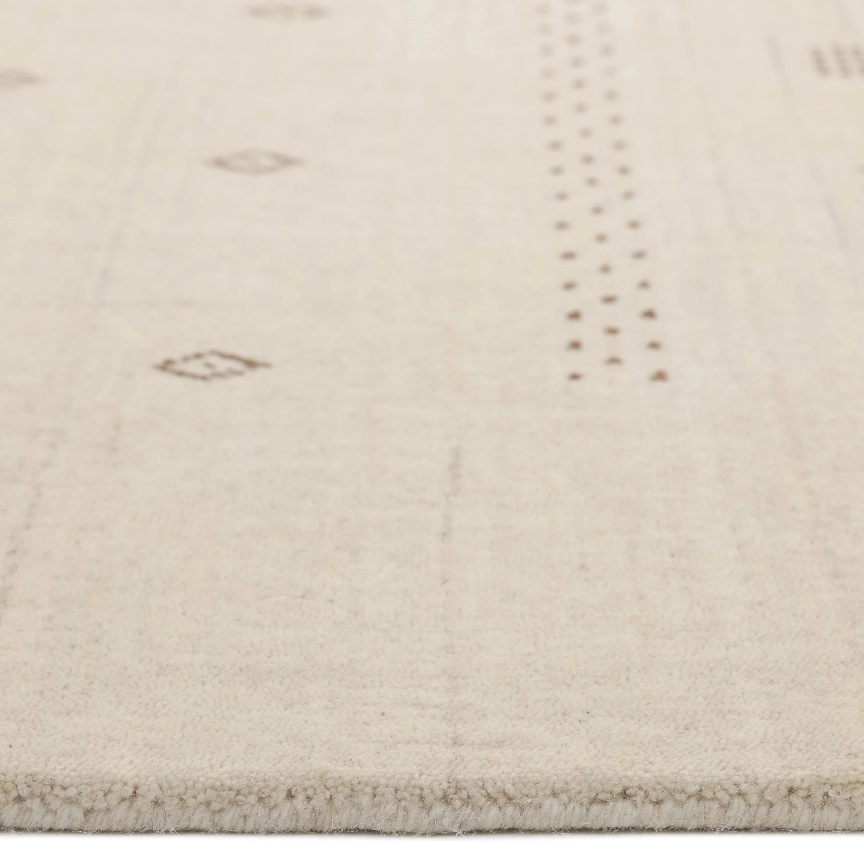 Simi, Handmade Area Rug - Ivory Solo Rugs