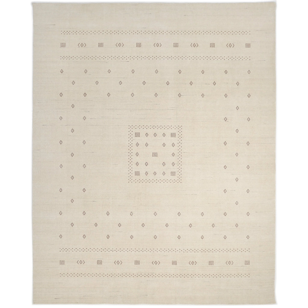 Simi, Handmade Area Rug - Ivory Solo Rugs