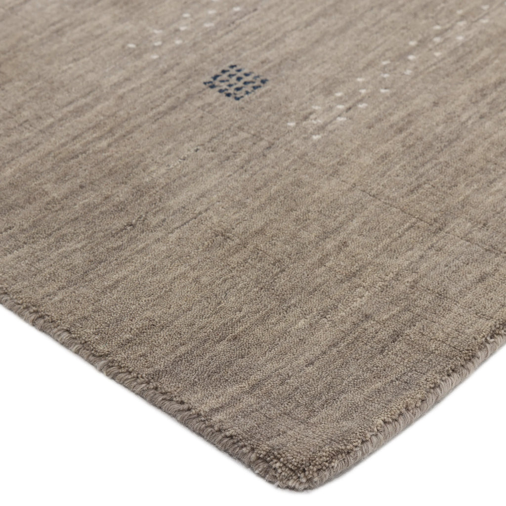 Simi, Handmade Area Rug - Brown Solo Rugs