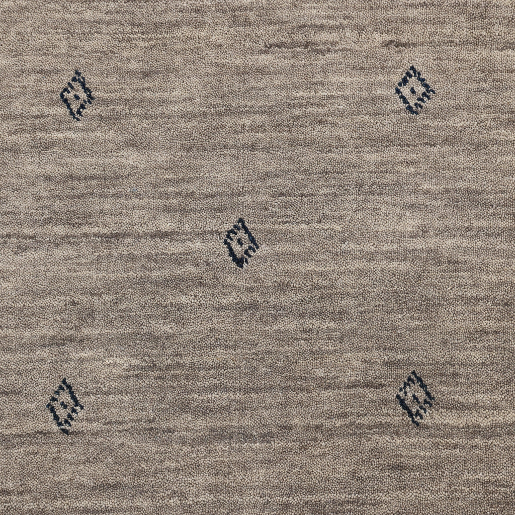 Simi, Handmade Area Rug - Brown Solo Rugs