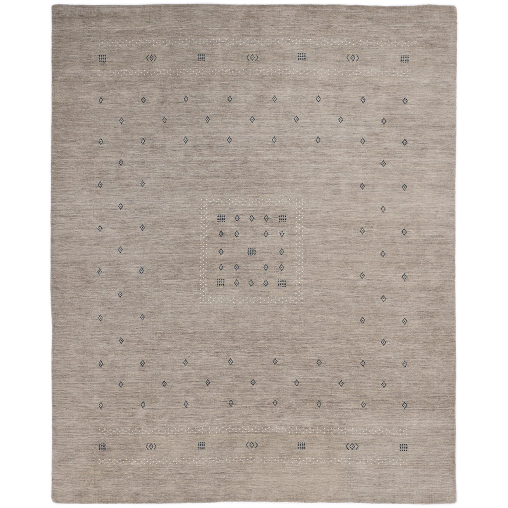 Simi, Handmade Area Rug - Brown Solo Rugs