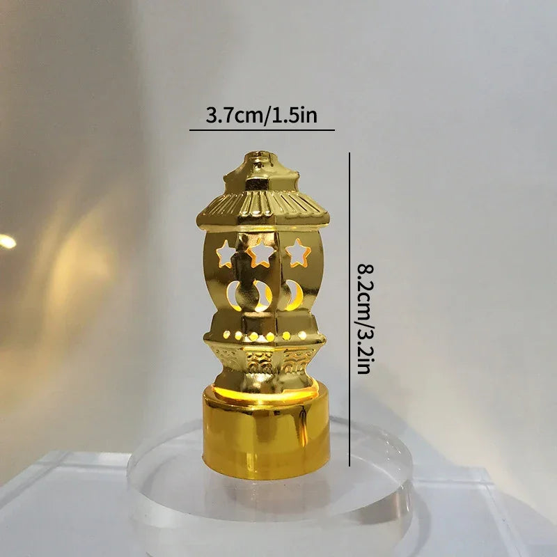 Ramadan Lamp - Star and Moon Ceramic Desk