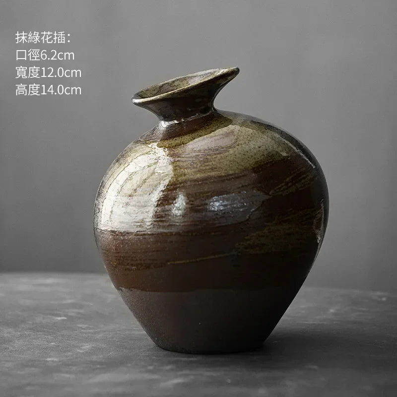 Vase - Decorative Terracotta Black