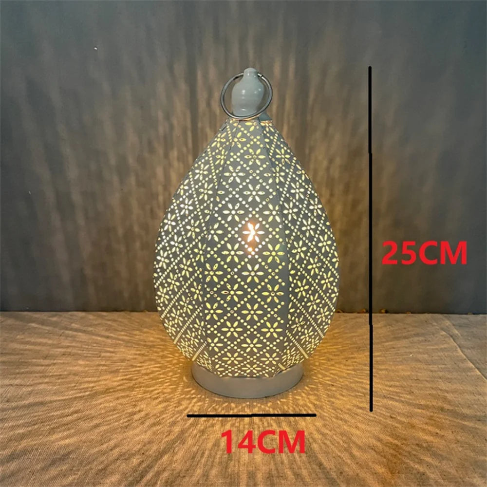 Lantern - Decorative Metal Morocco Tabletop