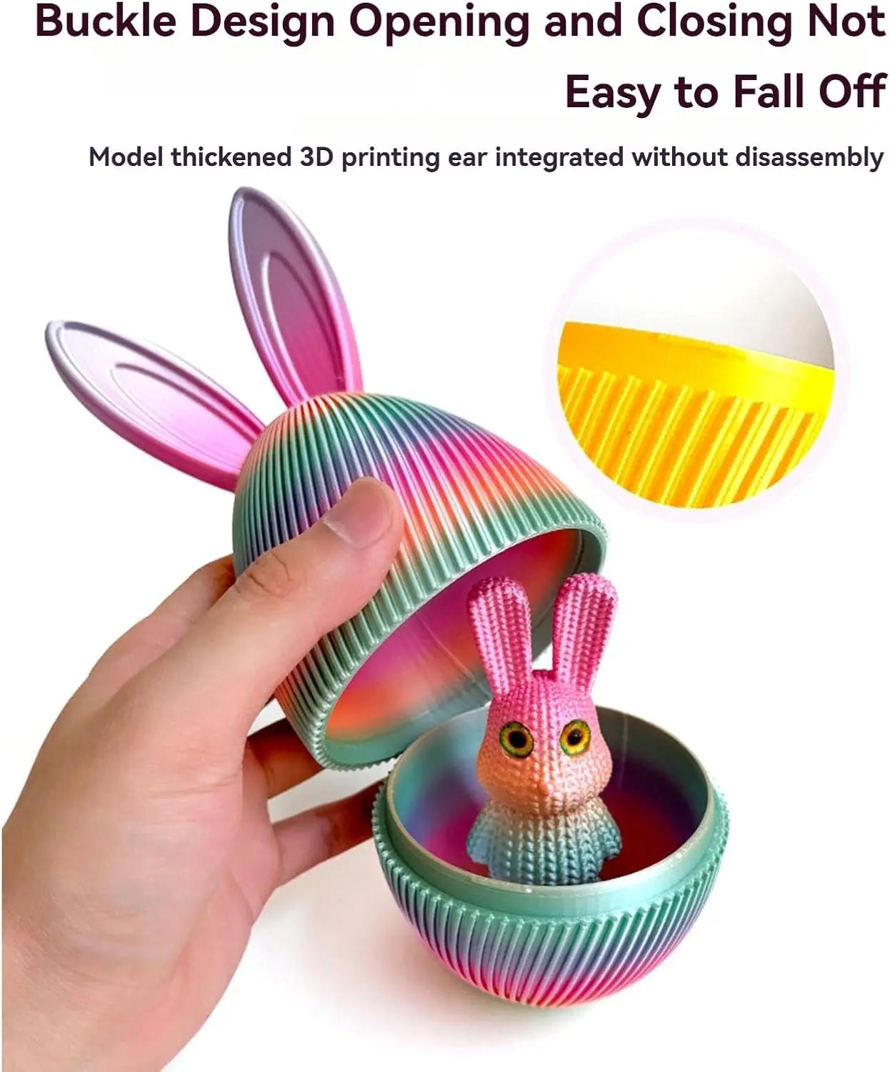 Easter Ornament - Decorative Ceramic Bunny