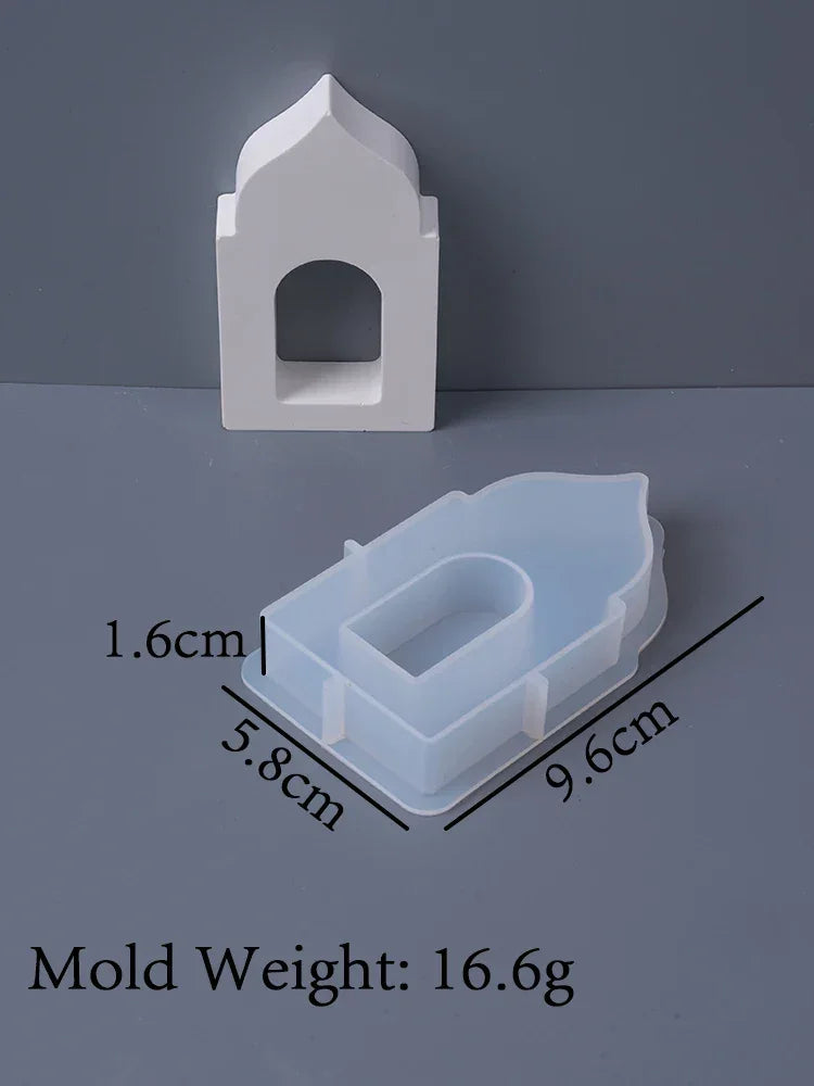 Ornament - Silicone Mosque Shape Hollow