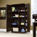 Multi-Purpose Living Room Kitchen Cupboard Storage Cabinet Armoire in Brown