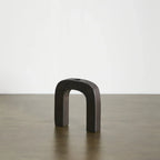 Arch Wooden Taper Candlestick Holder Kanju Interiors