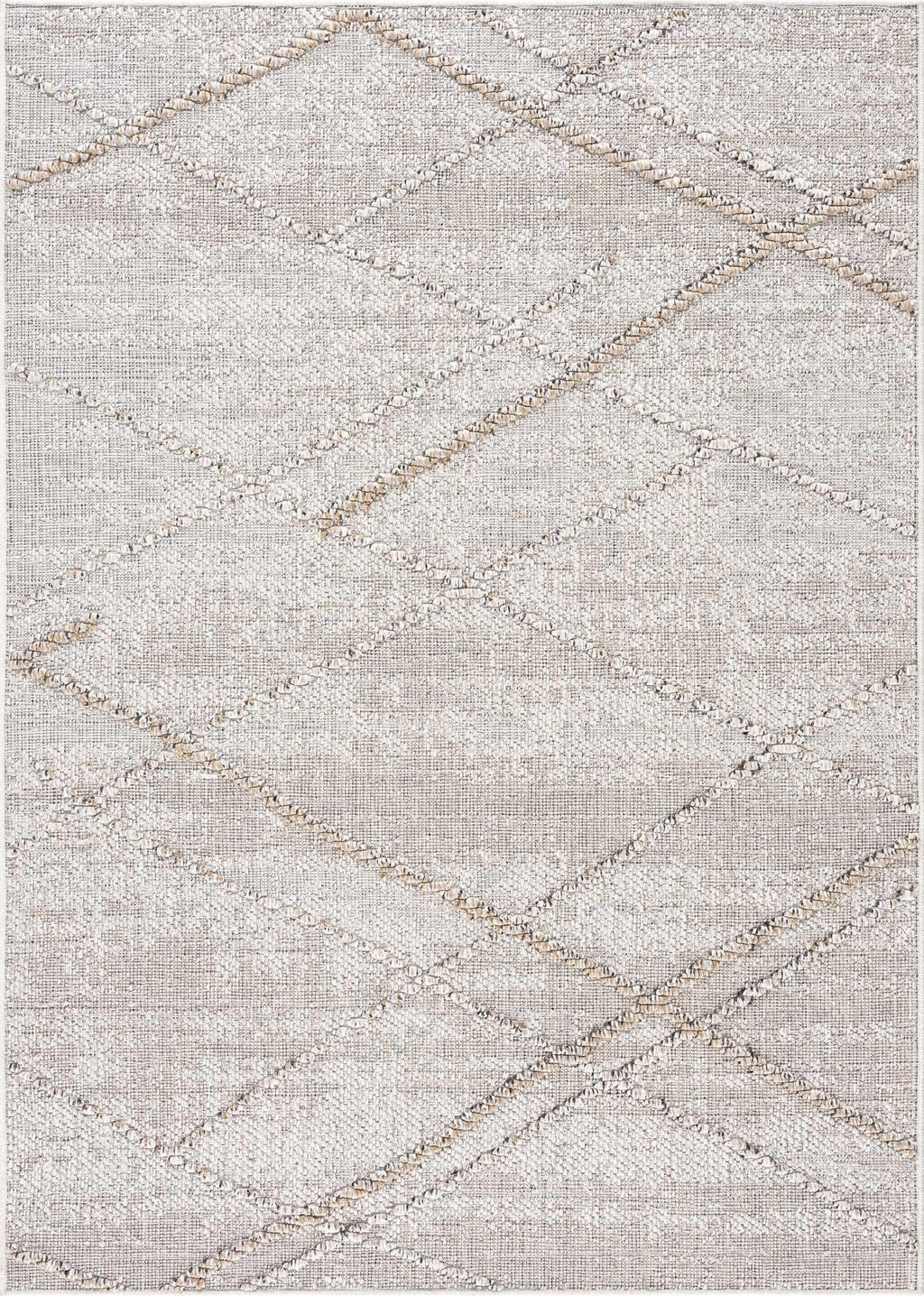 Baqer Bone & Tan Area Rug Hauteloom