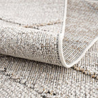 Baqer Bone & Tan Area Rug Hauteloom