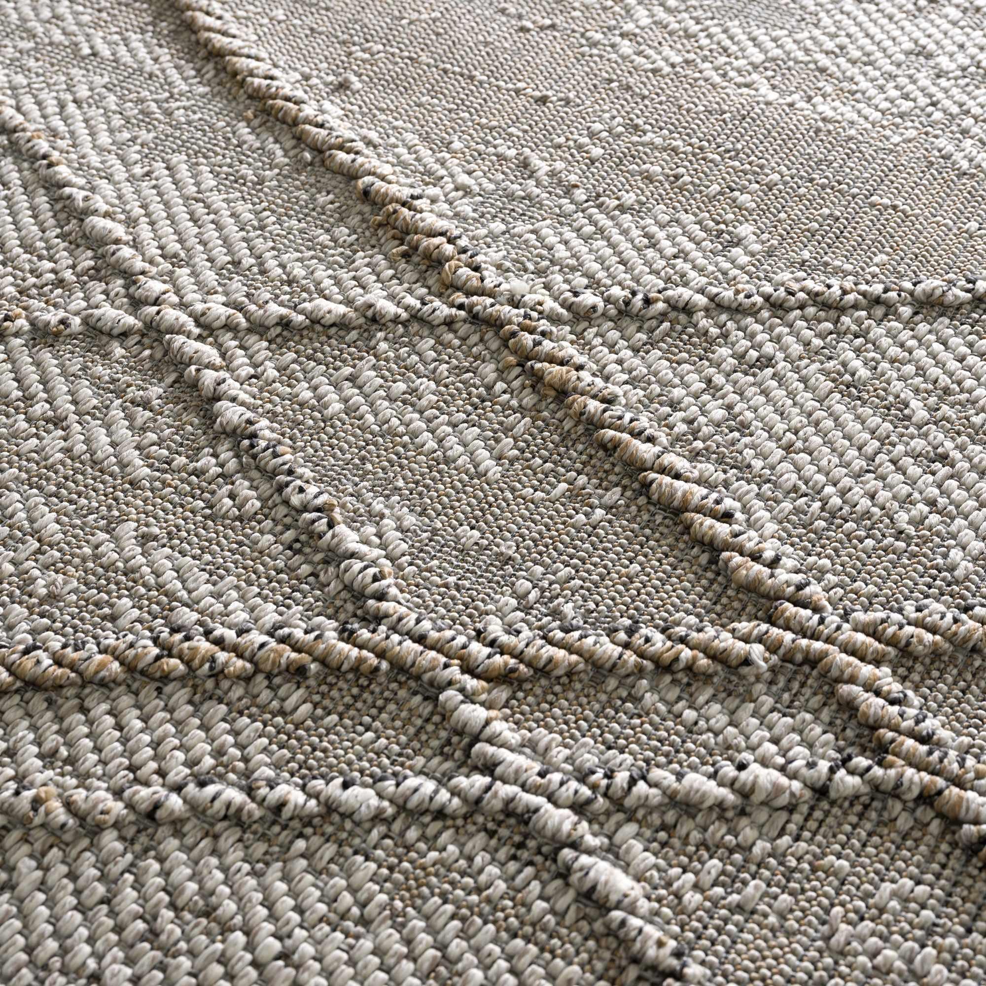 Baqer Bone & Tan Area Rug Hauteloom