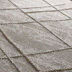 Baqer Bone & Tan Area Rug Hauteloom