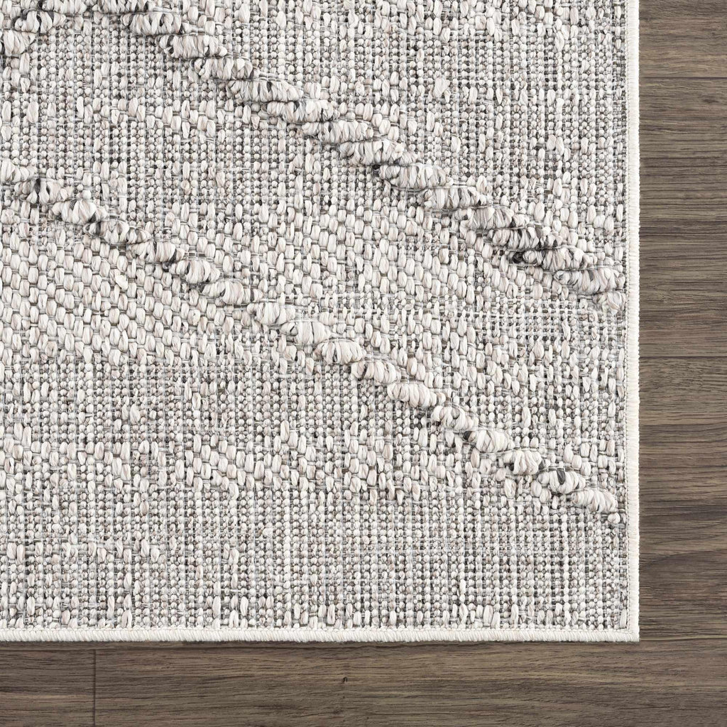 Baqer Bone & Taupe Area Rug Hauteloom