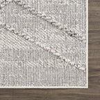 Baqer Bone & Taupe Area Rug Hauteloom