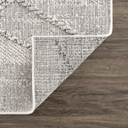 Baqer Bone & Taupe Area Rug Hauteloom