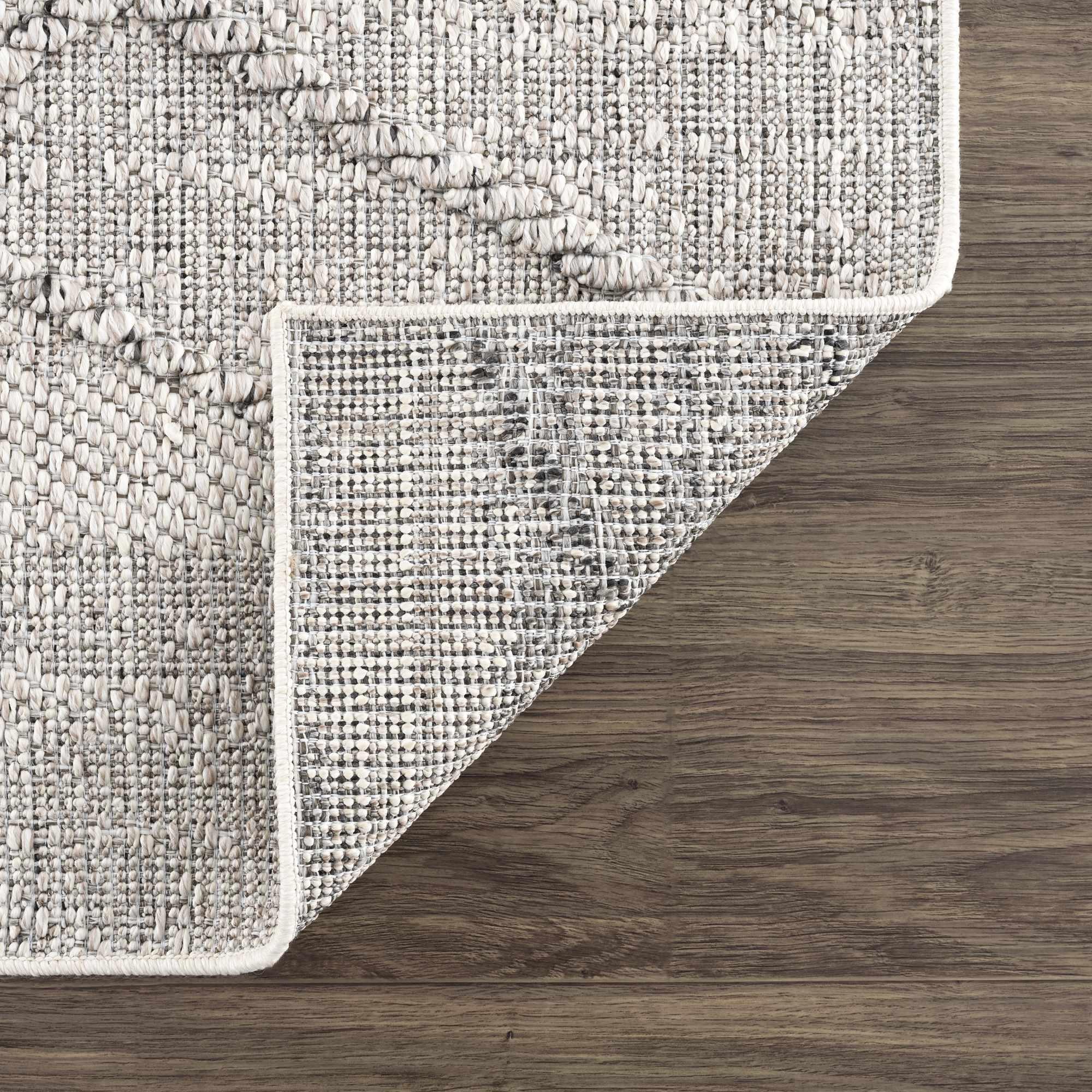 Baqer Bone & Taupe Area Rug Hauteloom