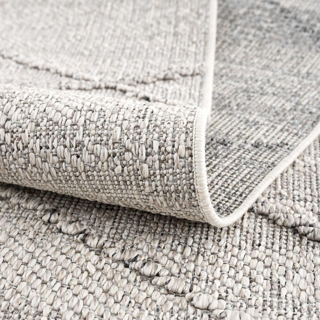 Baqer Bone & Taupe Area Rug Hauteloom