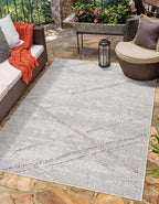 Baqer Bone & Taupe Area Rug Hauteloom