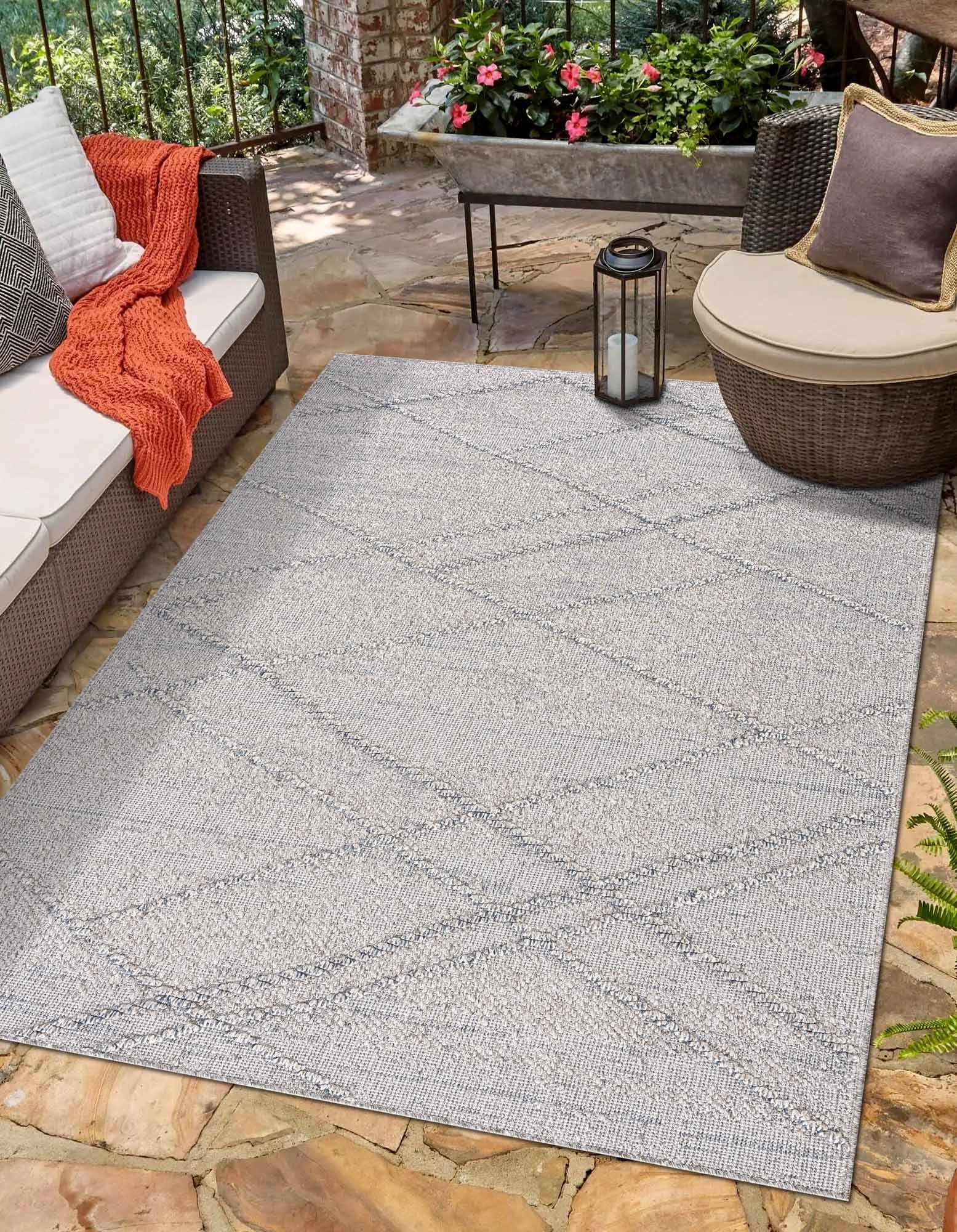 Baqer Taupe & Gray Area Rug Hauteloom