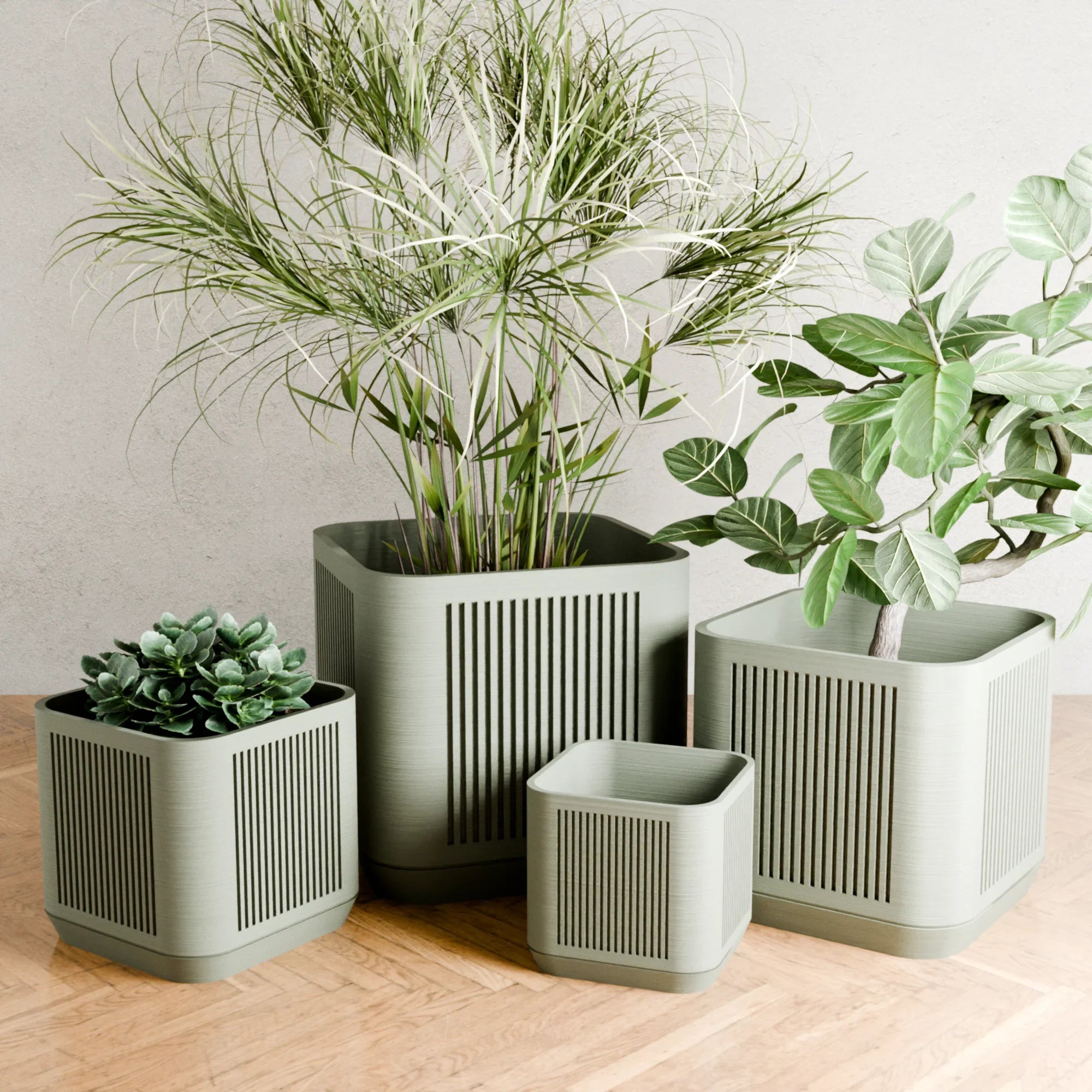 Stack Planter, side view - House Of Avana