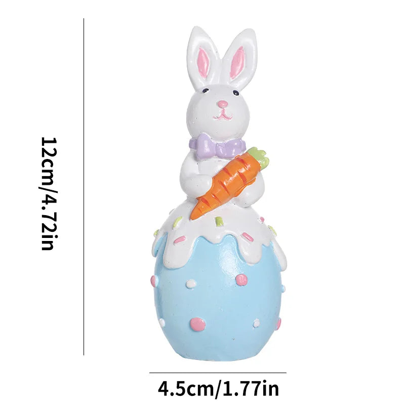 Bunny Decor - Decorative White Statue