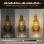 Table Lamp - Portable Iron Art Metal Long