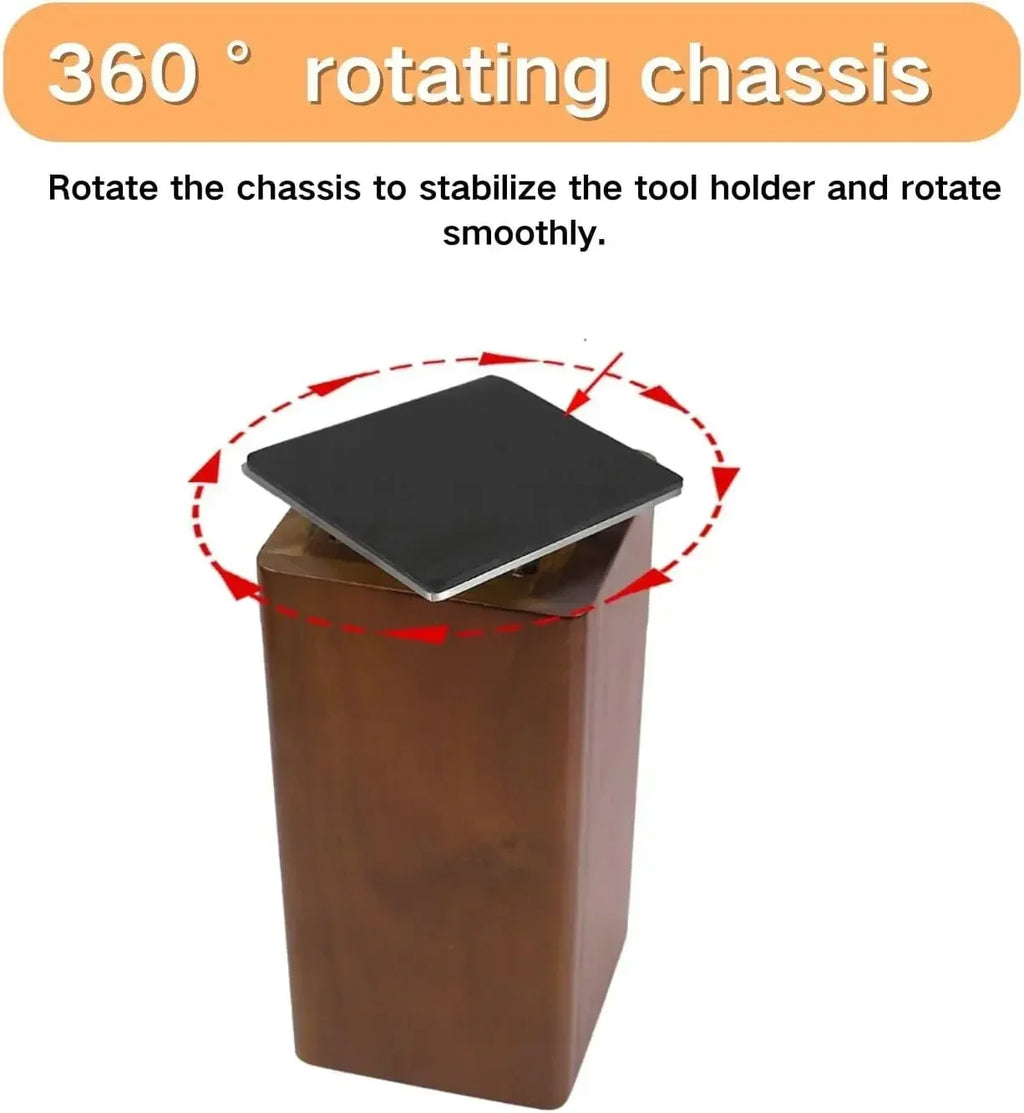 Knife Block - Magnetic Wood 360°