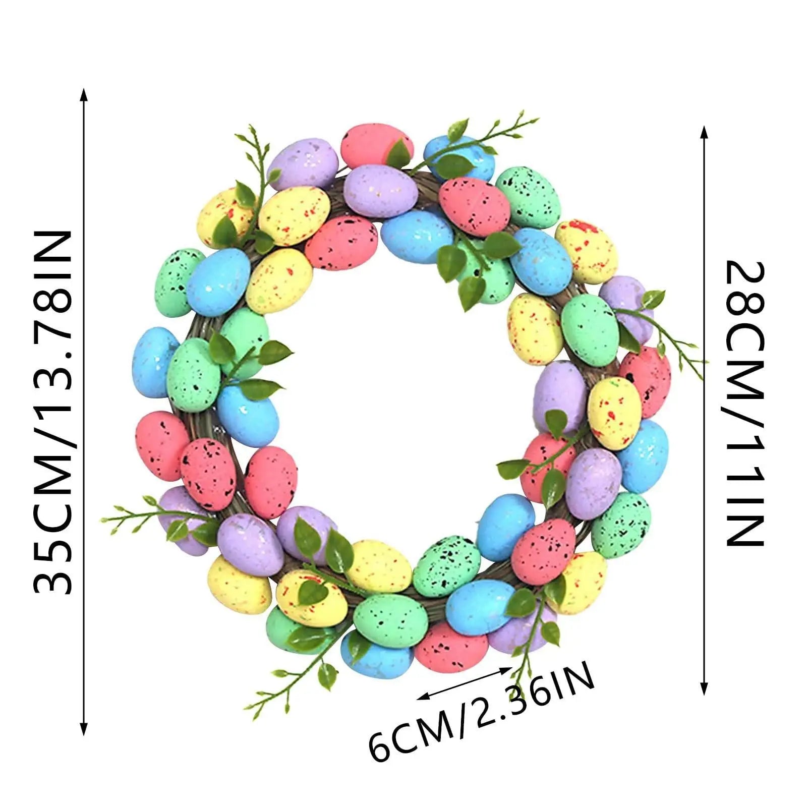 Easter Garland - Creative Egg White Hanging