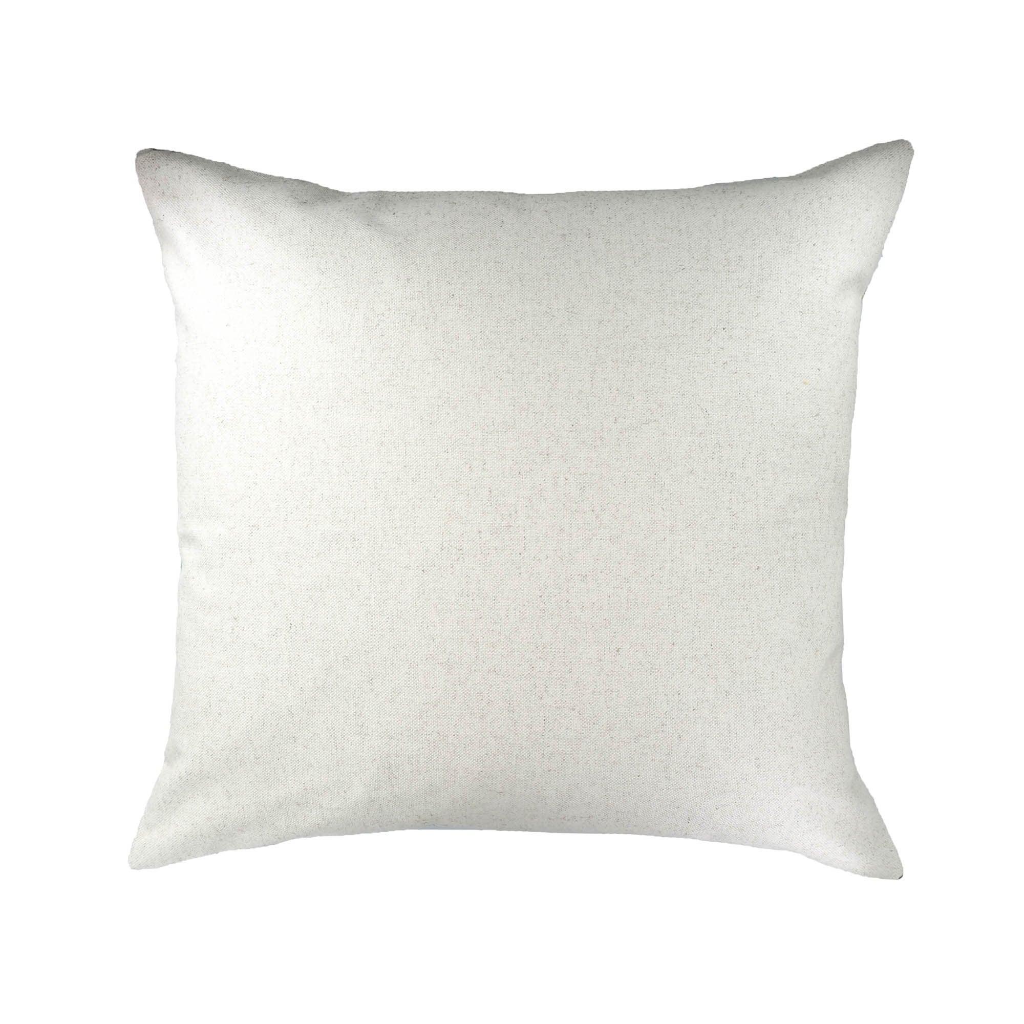 Sailing Silk Velvet Ikat Throw Pillow Cover, X 20, detail shot - House Of Avana