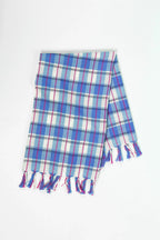 San Andres Blue & White Gingham Kitchen Towel Archive New York