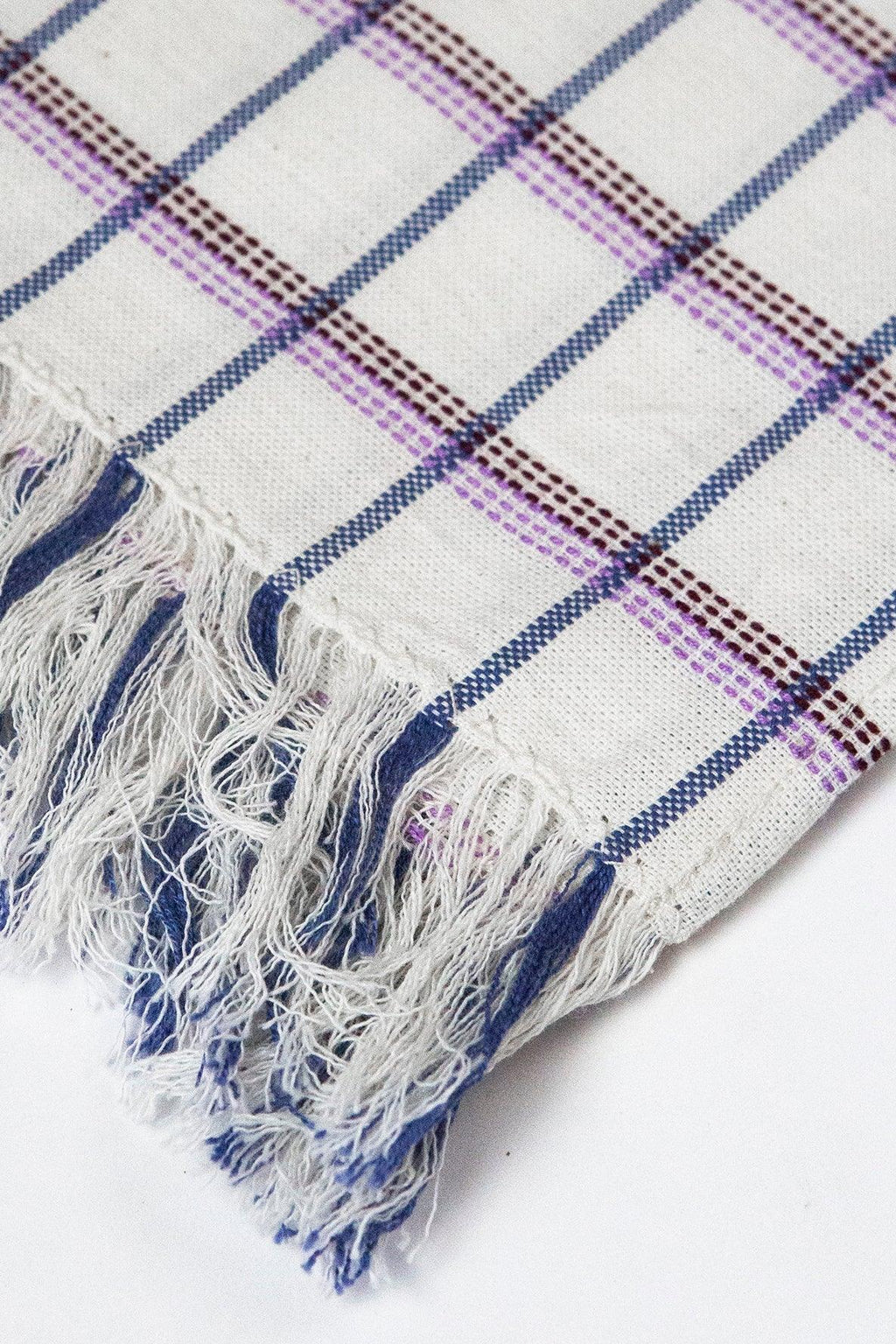 San Lucas Plaid White Kitchen Towel Archive New York