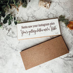Santa Seen Your IG Sign Gia Roma