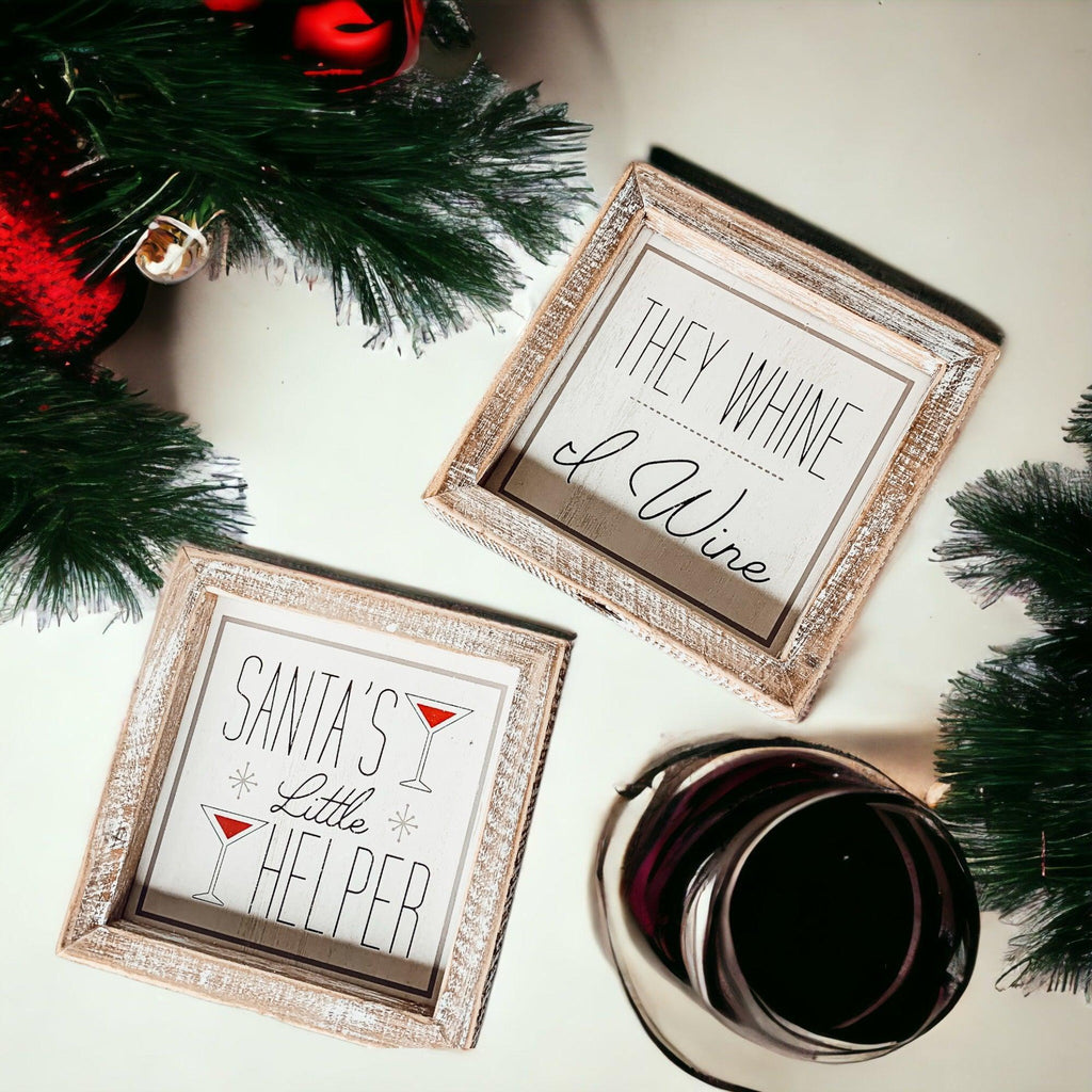 Santa's Helper Sign Gia Roma