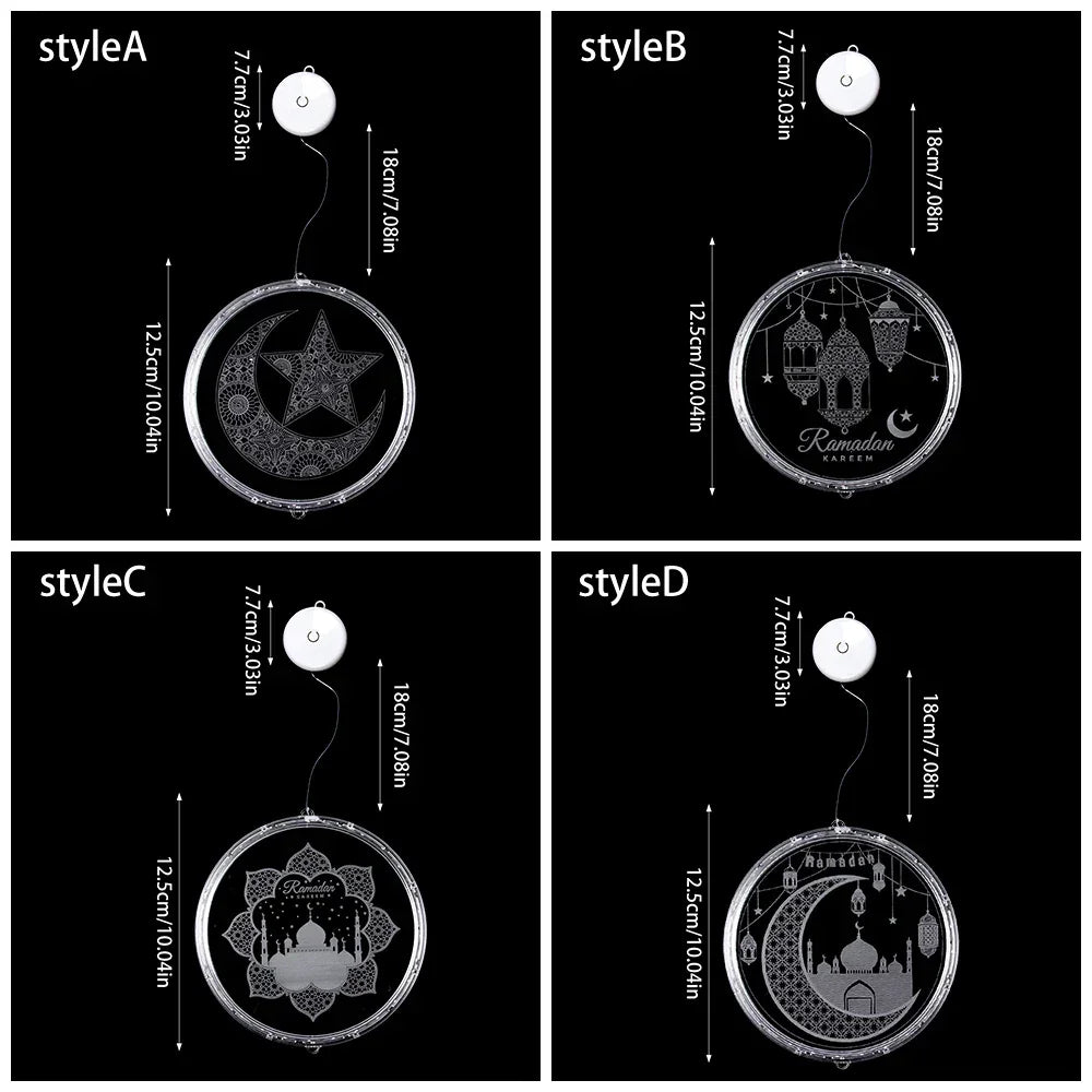 LED Lights - Ramadan Eid Mubarak 12.5cm