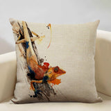 Watercolor Animal Decorative Pillow Case