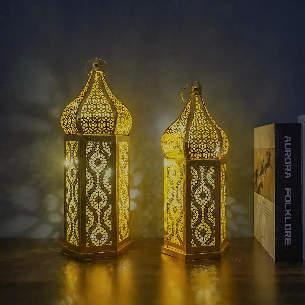 Lantern - LED Metal Ramadan