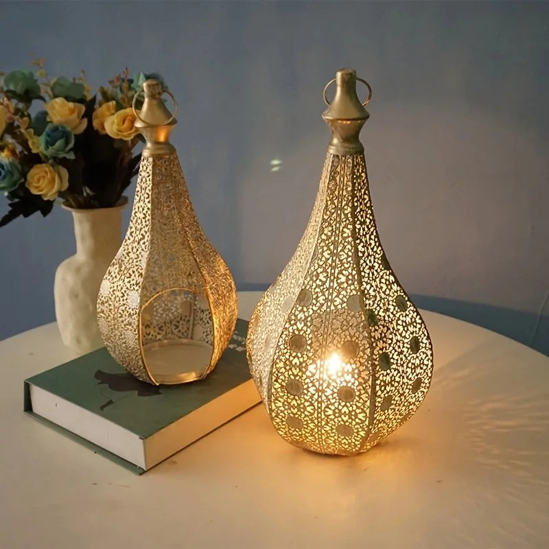 Candle Holder - Moroccan Metal Lantern