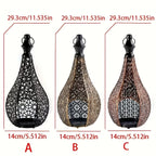 Lantern - Metal Morocco Candle Holder