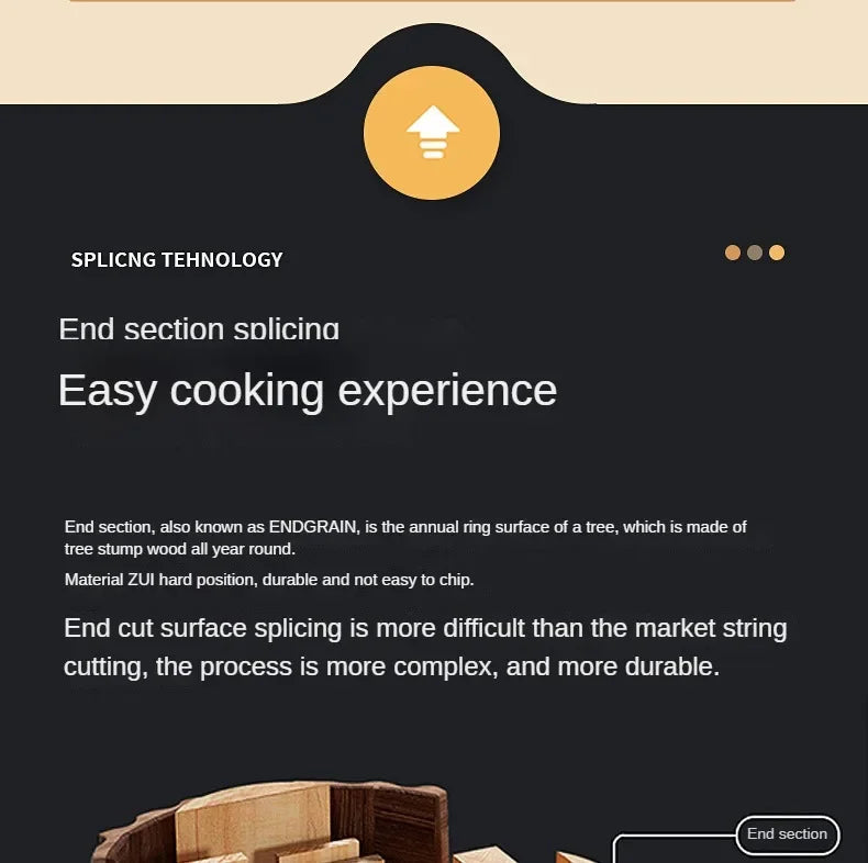 Cutting Board - Double-sided Acacia Wood Large