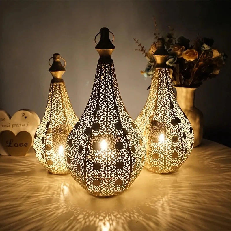Candle Holder - Moroccan Metal Lantern