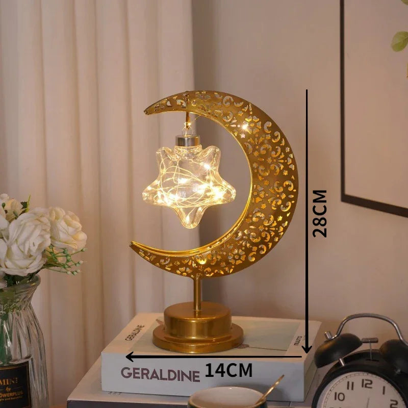 Moon Lights - LED Islamic Hanging Star
