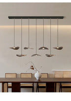 Chandelier - Multi-head Walnut