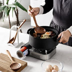 Cooking Spoons - Non-Stick Wooden Teak Set